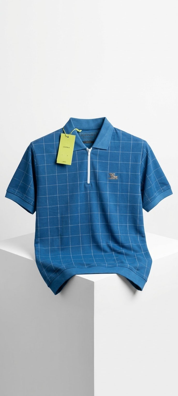 Half Zip Polo shirt